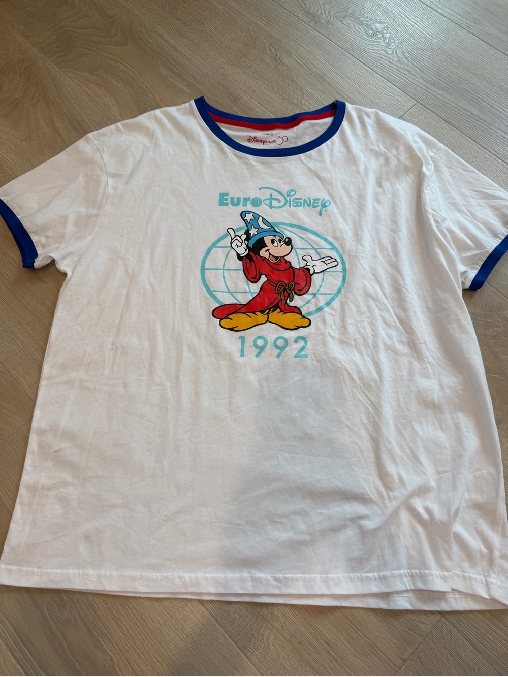 EuroDisney 1992 Disneyland Paris 30th Anniversary T-Shirt Adults